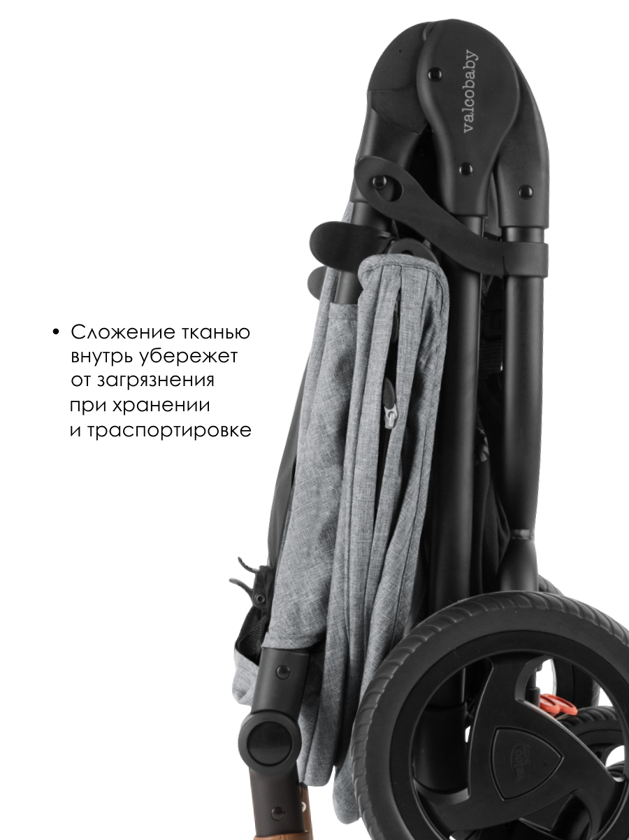Коляска прогулочная Valco baby Snap 4 серый - фото 9