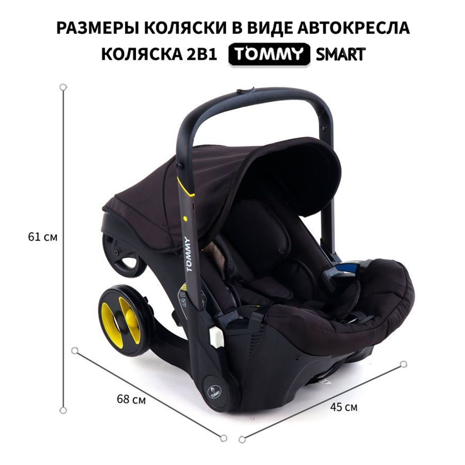 Коляска трансформер TOMMY Smart - фото 4