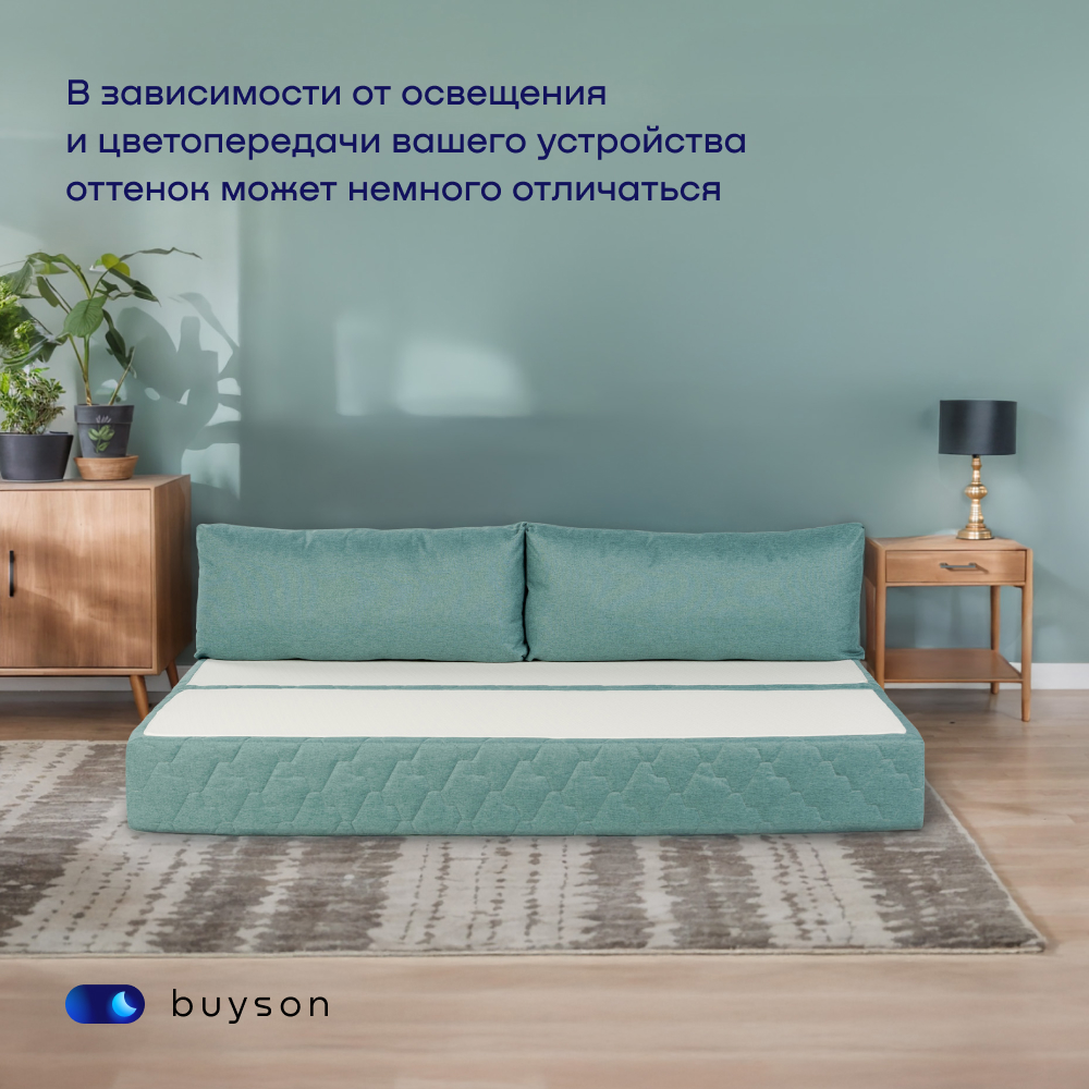 Диван buyson BuyDream бирюзовый - фото 4
