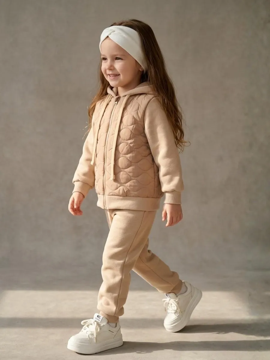 Костюм Minilik КОСТЮМ.ФутерБеж - фото 1