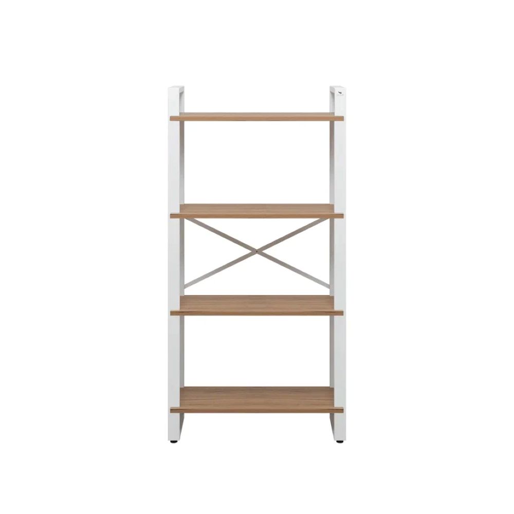 Стеллаж Leset Стилвуд 124 Белый/Дуб крафт золотой - фото 3