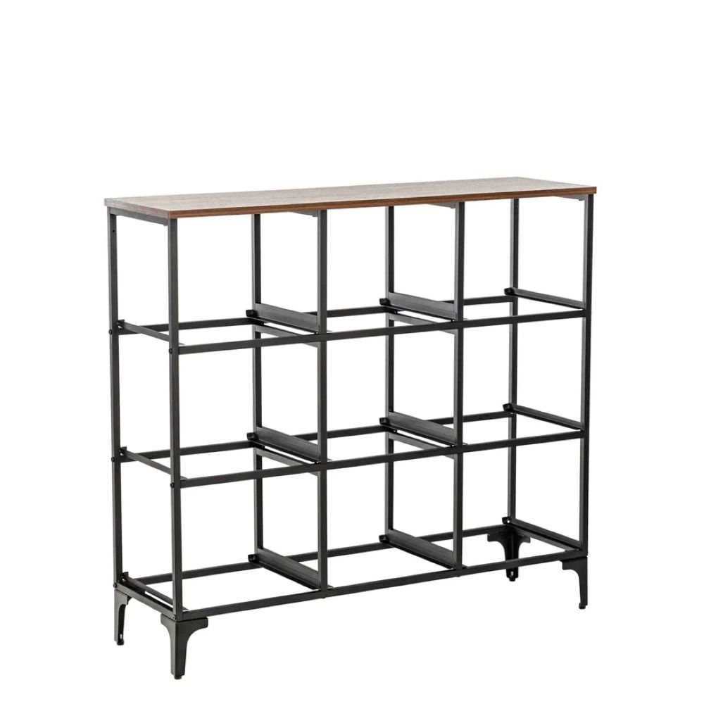 Комод Leset Лунет 9 ящиков Каркас Черный ящики Мульти зеленый - фото 8