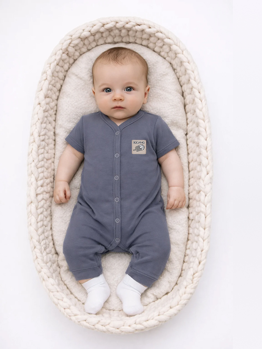 Изображение товара Комбинезон Эскимо для новорожденных - удобство и стиль до 12 месяцев