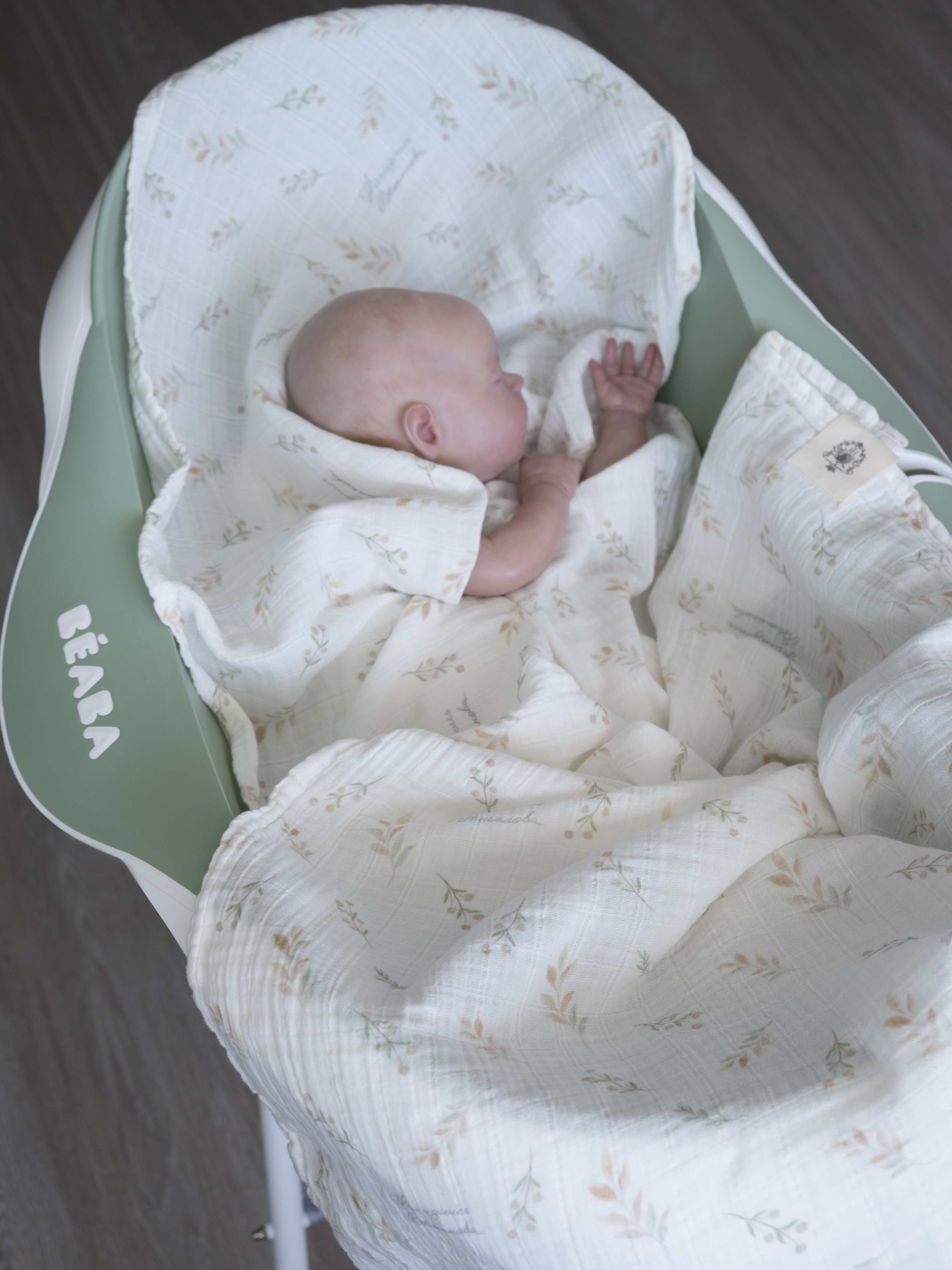 Пелёнка НаследникЪ Выжанова Набор муслиновых пеленок муслин 120х120 см 2 шт. - фото 8