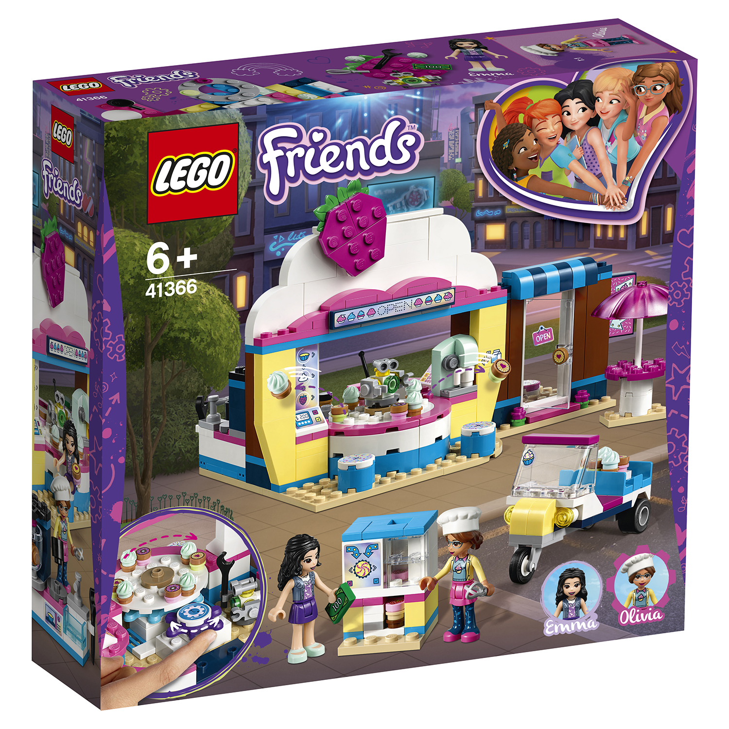 Конструктор LEGO Friends Кондитерская Оливии блочный - фото 2