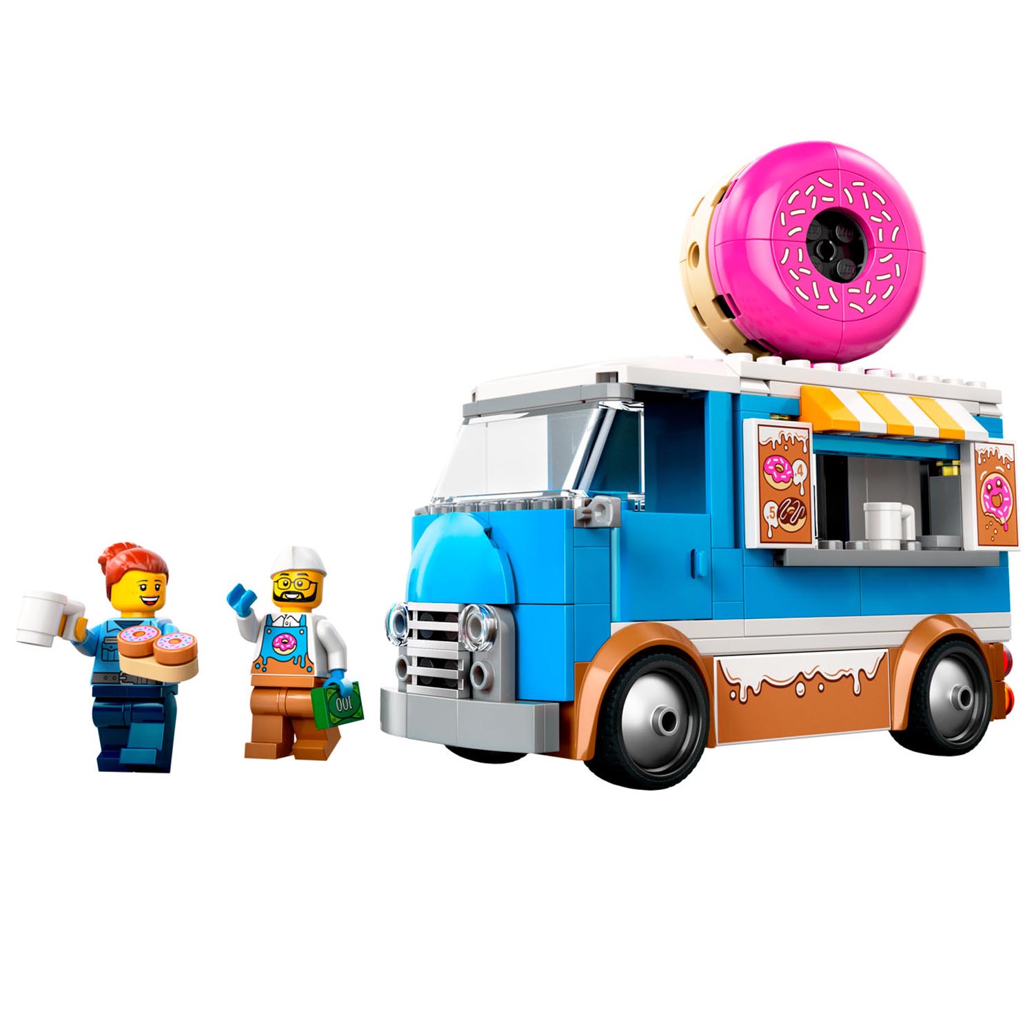 Конструктор LEGO City Фургон с пончиками 196 дет. - фото 2