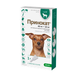 Капли на холку KRKA Принокат для собак до 4кг 40мг
