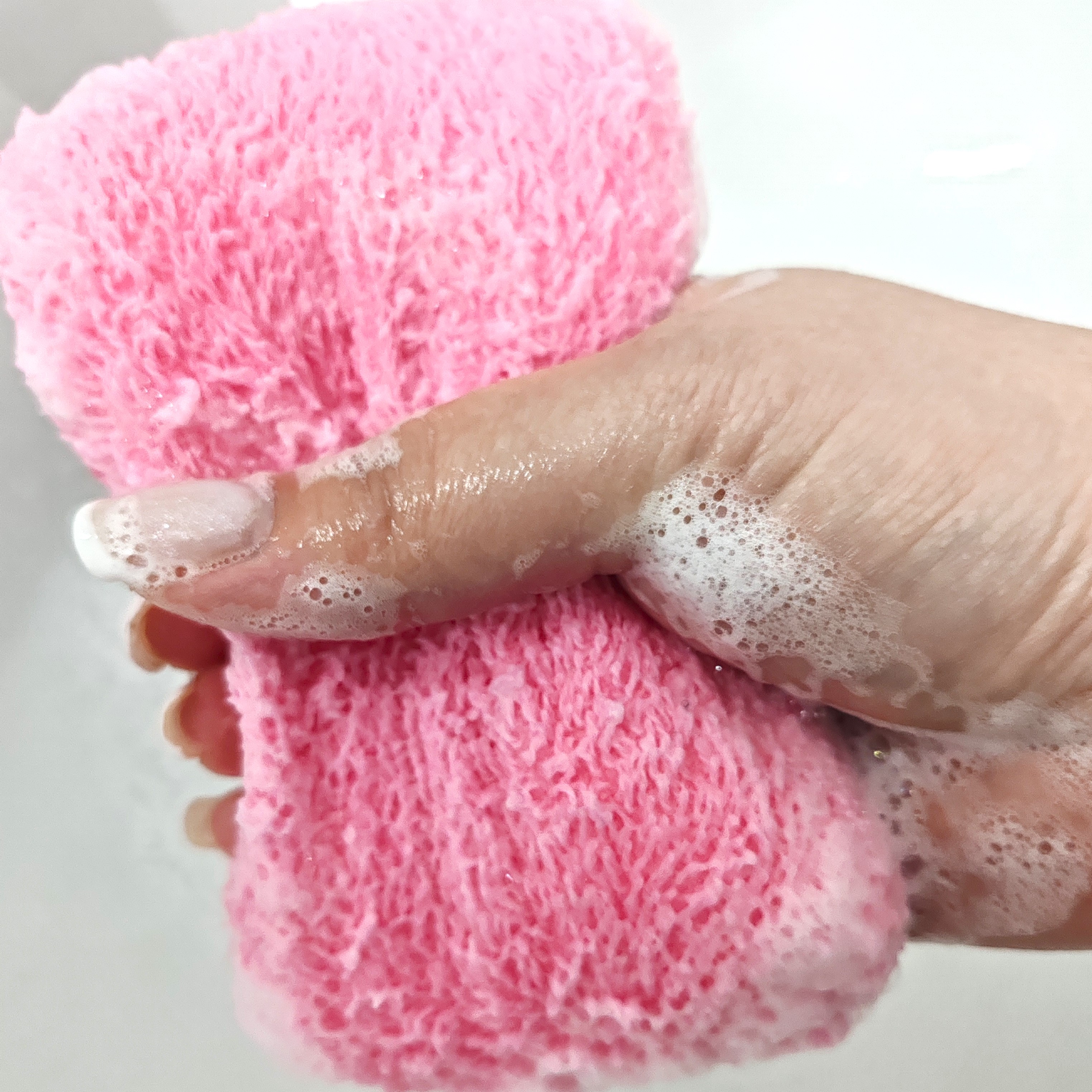 Губка, мочалка Uviton для купания новорожденных в ассортименте - фото 14