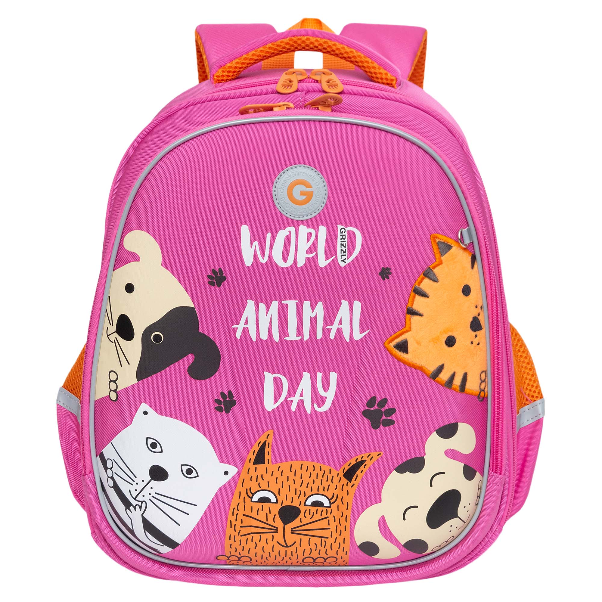 Ранец Grizzly для девочки - фото 1