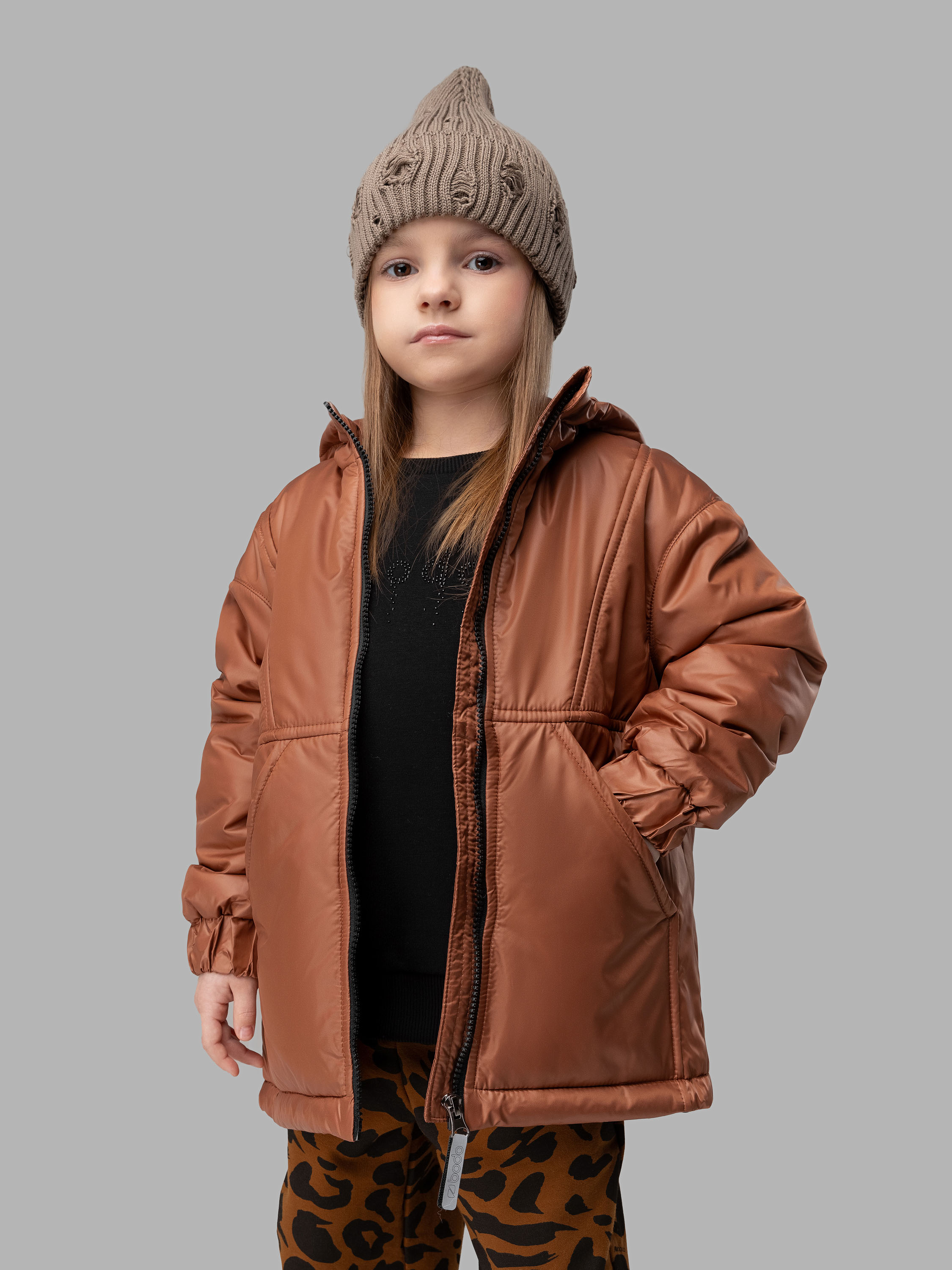 Куртка Bodo 32-57U_коричневый - фото 7