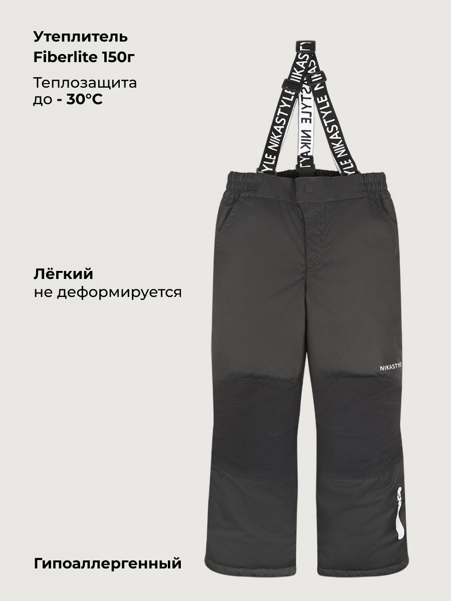 Брюки NIKASTYLE п2з6125 черный - фото 7