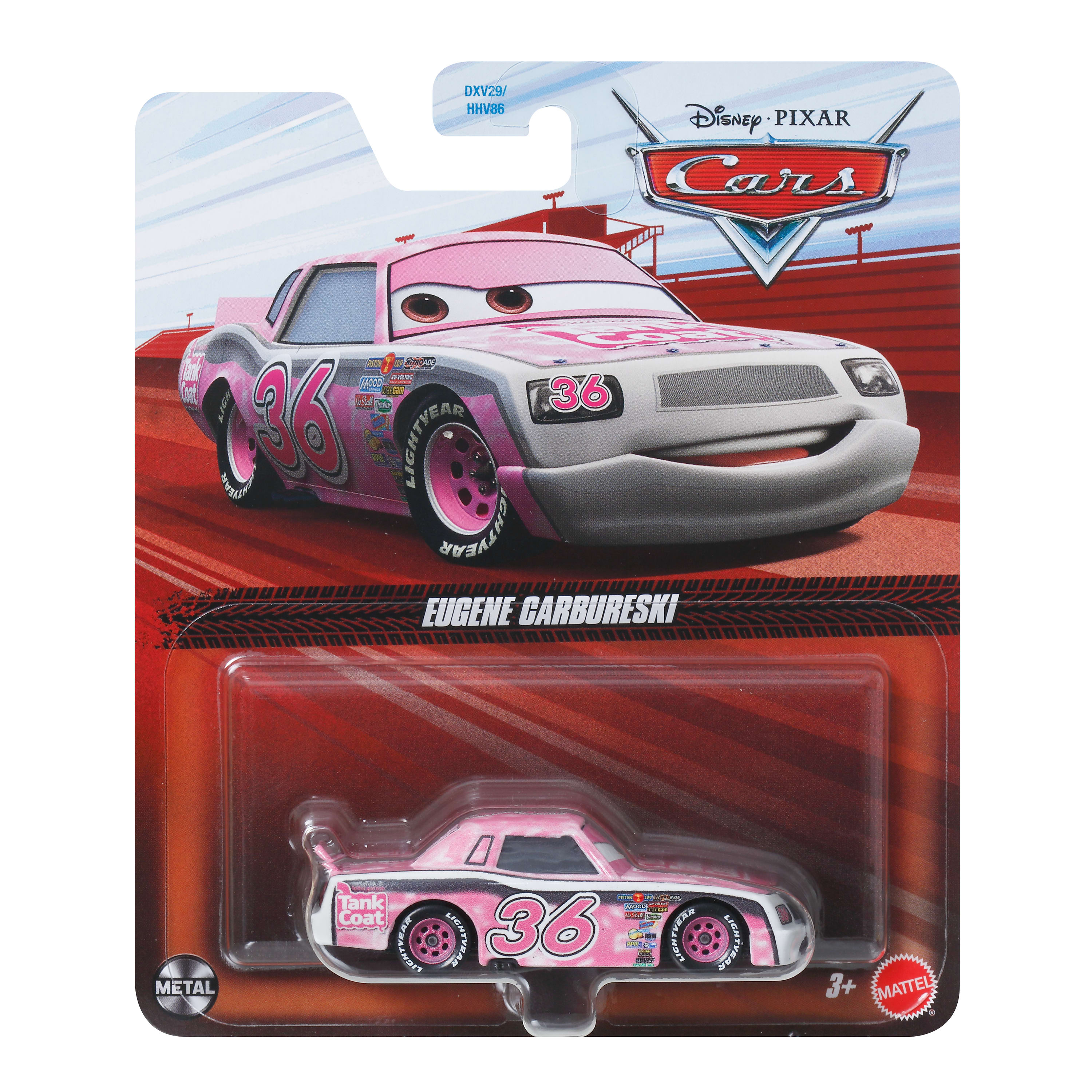 Автомобиль Cars Eugene Garbureski 1:64 DXV29/JDL72 - фото 5