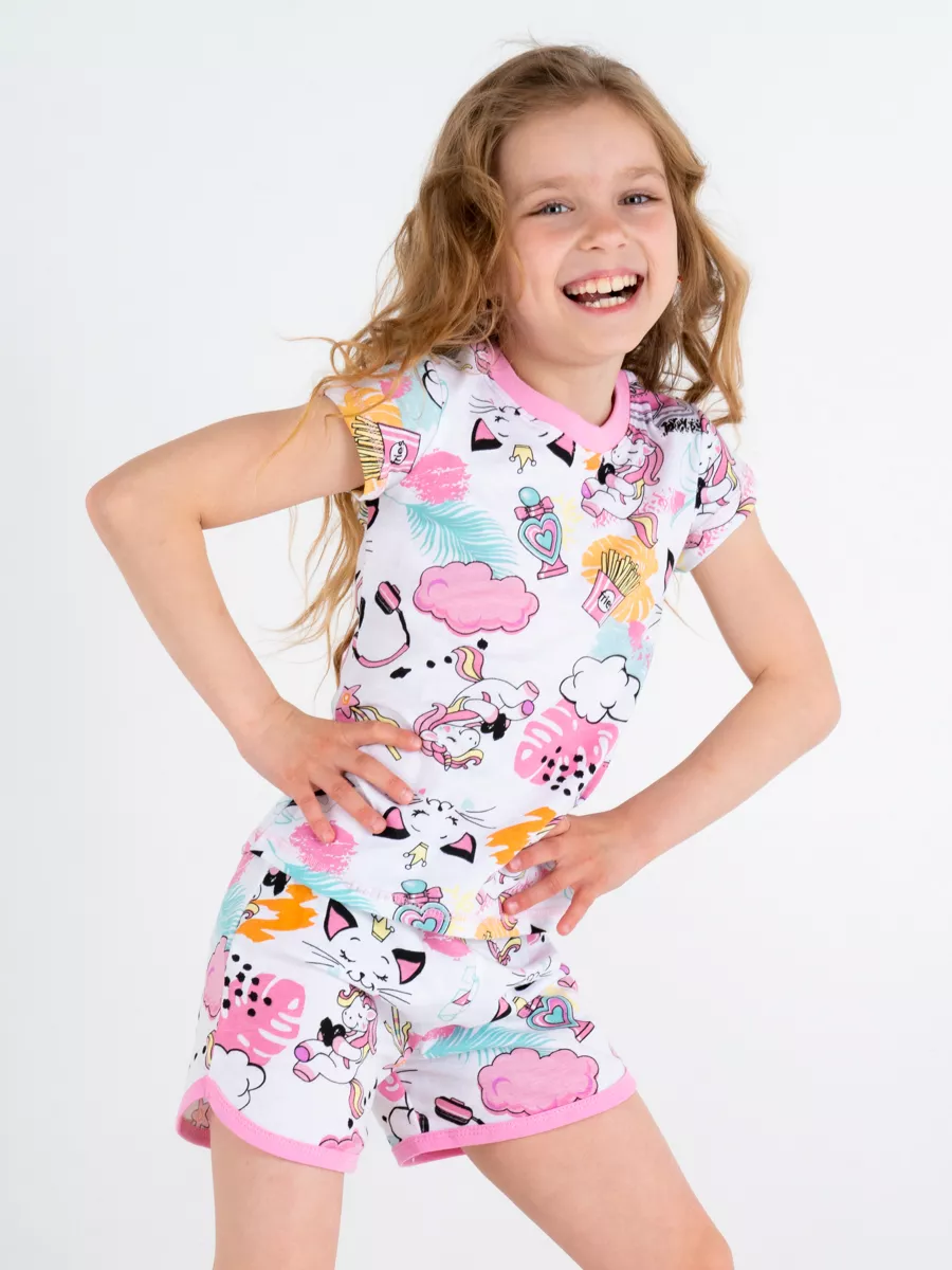Футболка и шорты DANKIDS КостюмТРОПИКАНКА-Р - фото 1