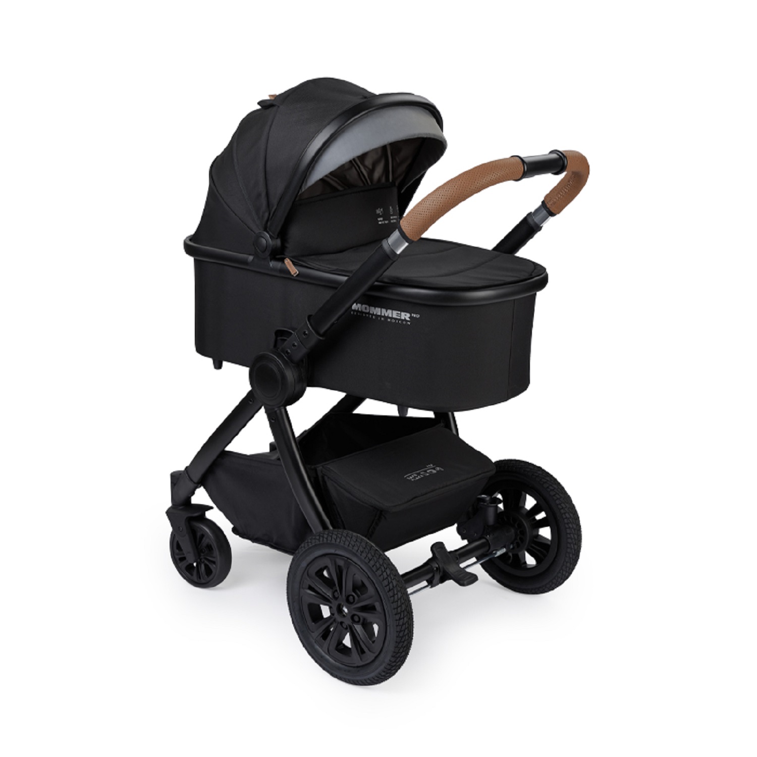 Коляска 2в1 Happy Baby Mommer Pro Black - фото 1