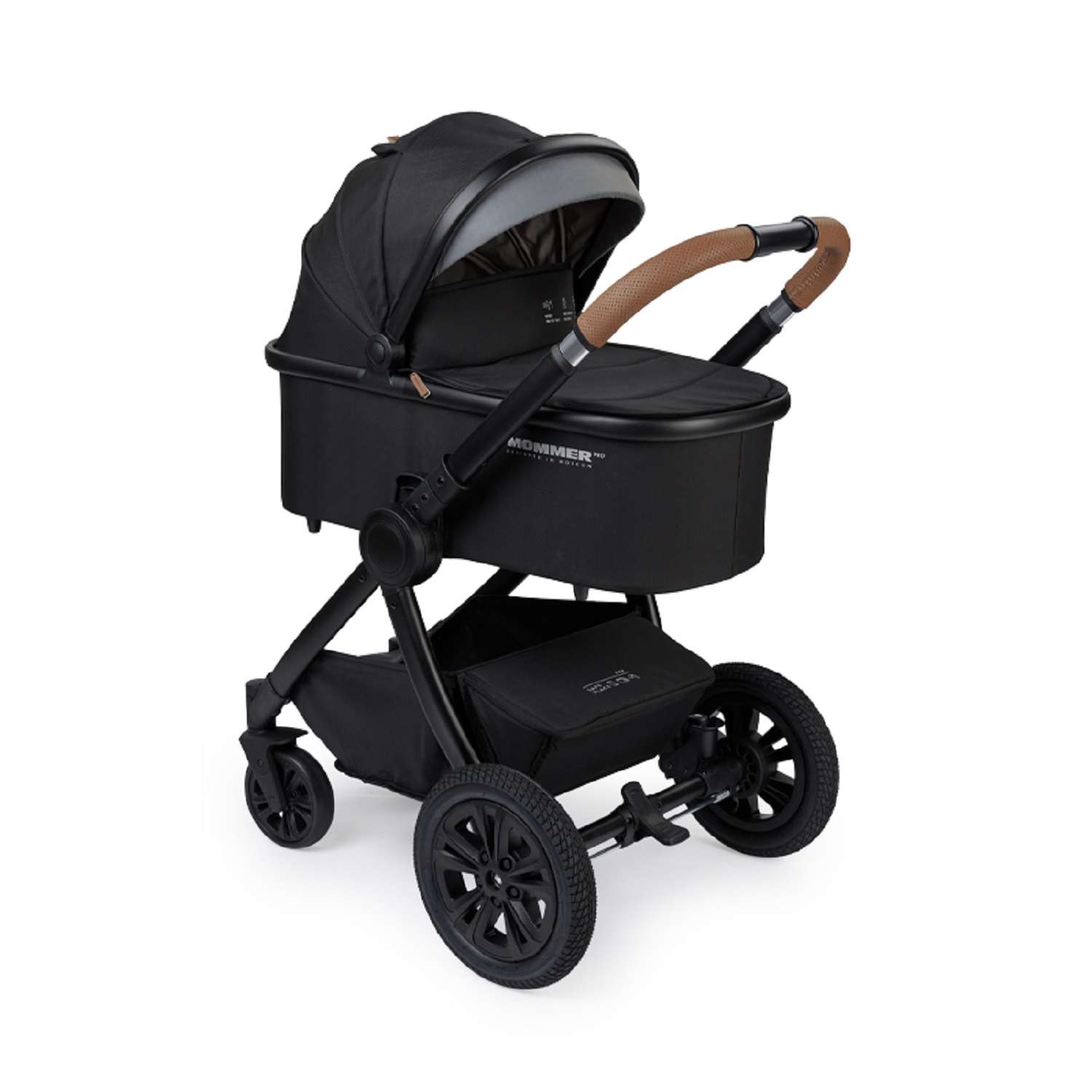 Коляска 2в1 Happy Baby Mommer Pro Black - фото 1