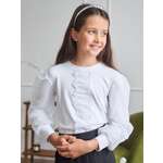 Блузка СИНЯЯ МОДА