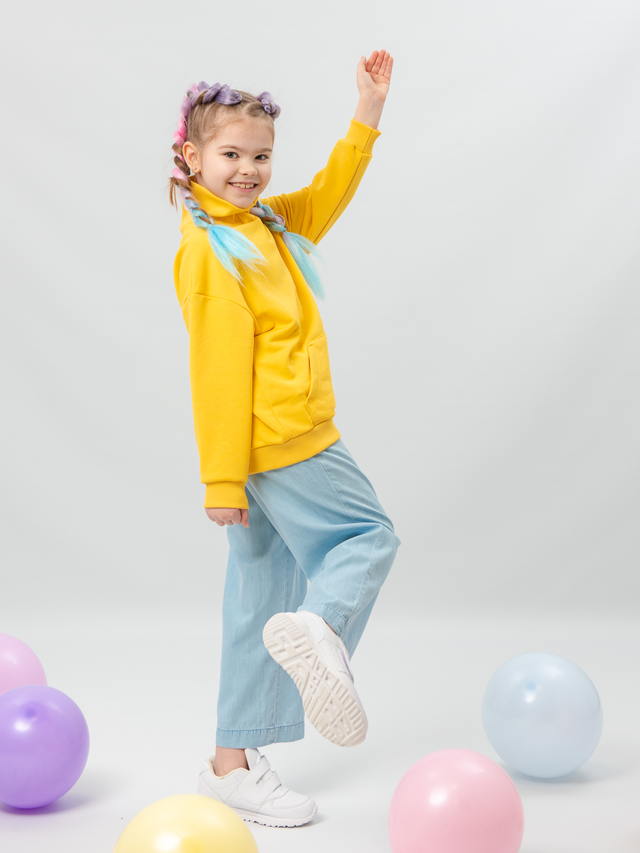 Свитшот MiloTa ТФ04/желтый - фото 7