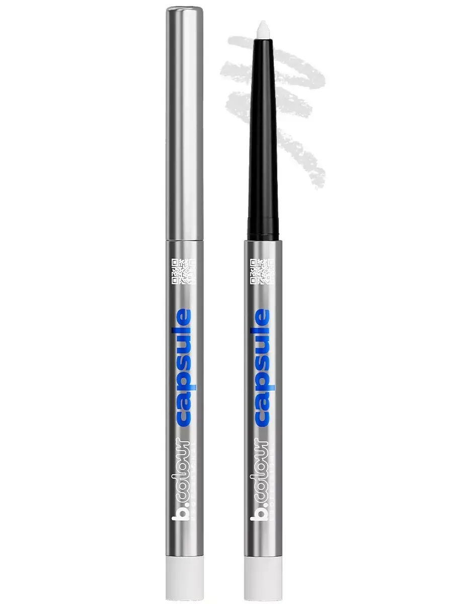 Косметические карандаши B.COLOUR PROFESSIONAL белый каял гелевый CAPSULE 06 Pearl - фото 23