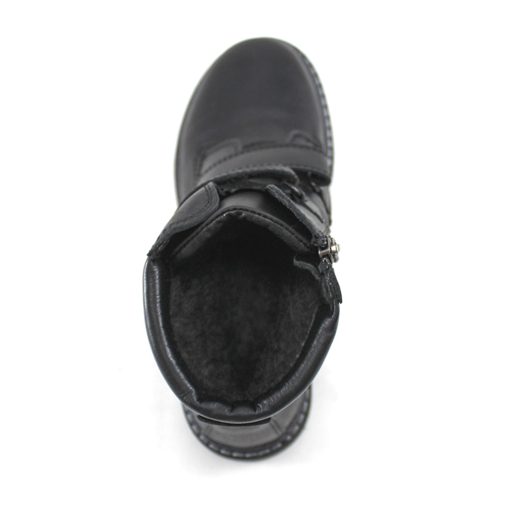 Ботинки BEST.A 249/01-СВ BEST.A Ботинки для мальчика,черный кожа - фото 3