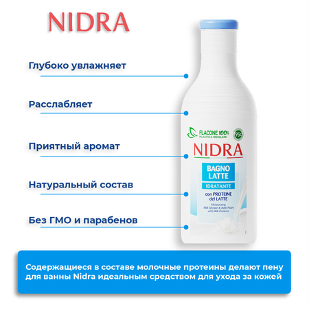 Гель NIDRA Молочный протеин 750 мл