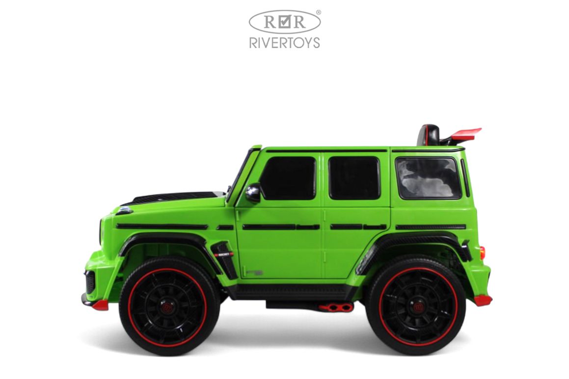 Электромобиль RIVERTOYS Mercedes Z777ZZ-GREEN С пультом ДУ - фото 3