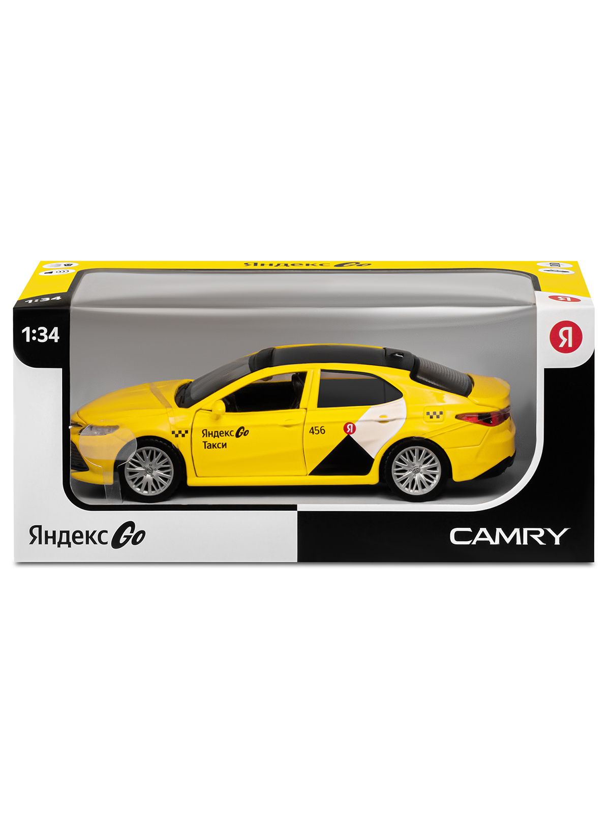 Автомобиль Яндекс GO Toyota Camry Такси озвучено Алисой 1:34 JB1251482 - фото 27