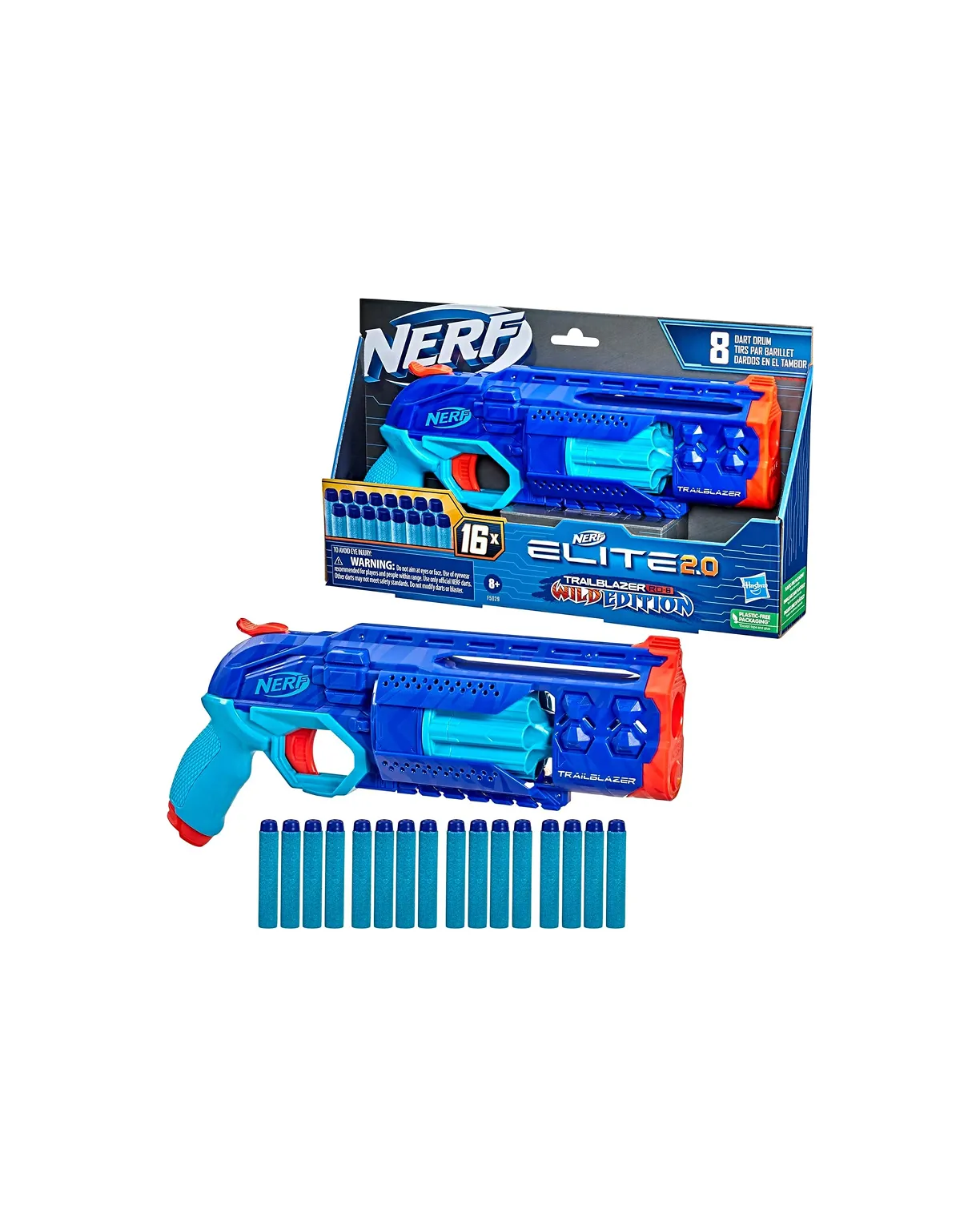 Бластер Nerf Elite Trailblazer wild edition - фото 3
