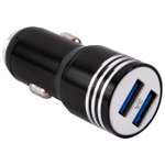 Зарядное устройство mObility автомобильное AC-16 2USB 3А черный