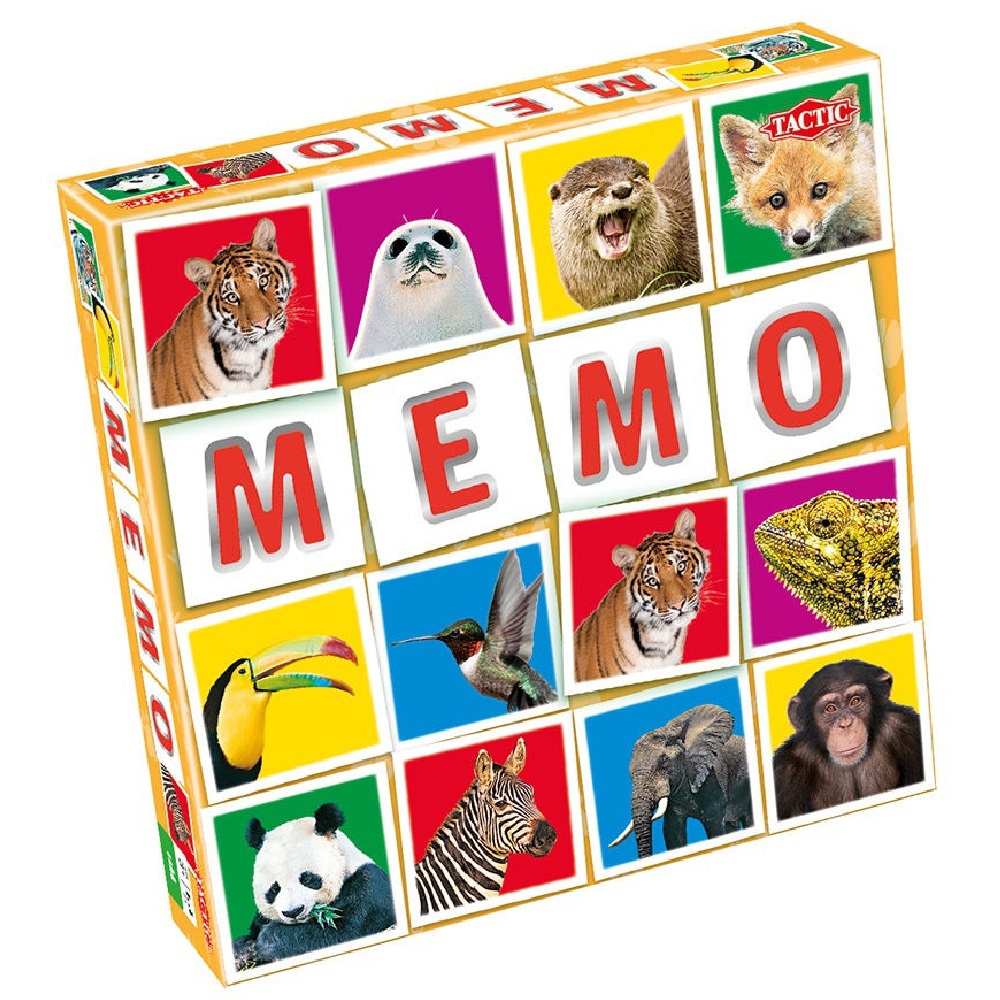 Настольная игра Tactic Games мемо Дикие животные 2 - фото 1