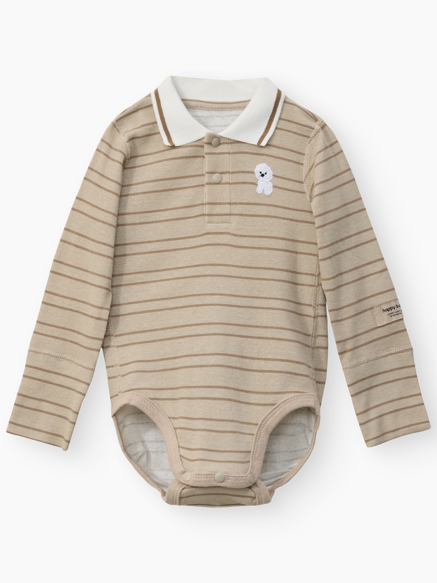 Боди 2 шт Happy Baby 90166-0_milky beige - фото 4