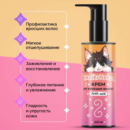 Крем Meikuneko от вросших волос