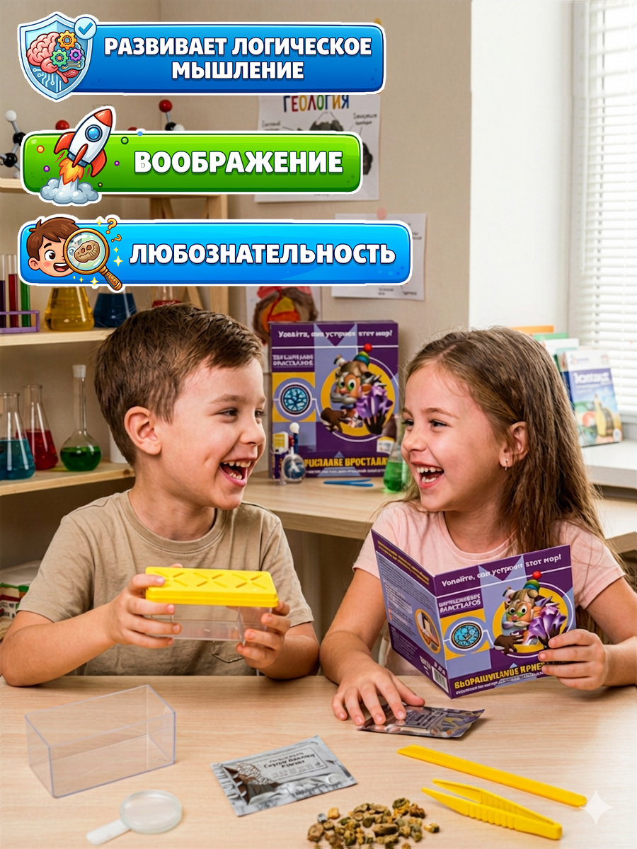 Набор для опытов Профессор Эйн Опыты и эксперименты - фото 6