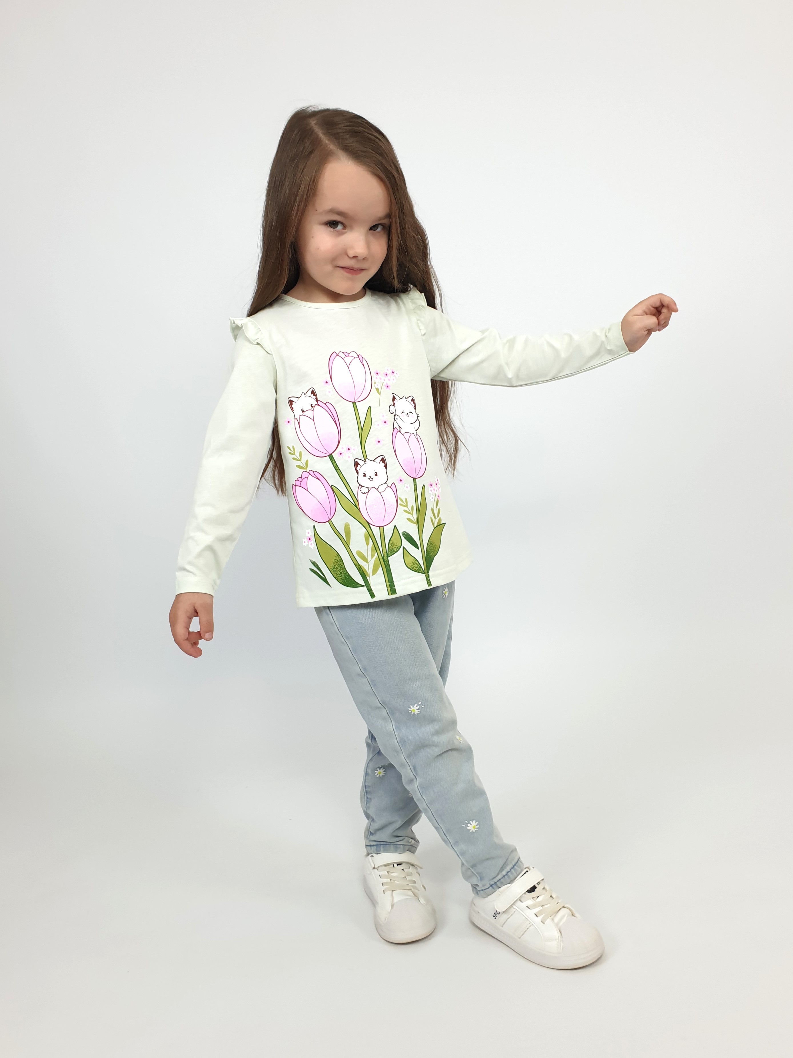 Лонгслив Luneva 4-126-4. - фото 3