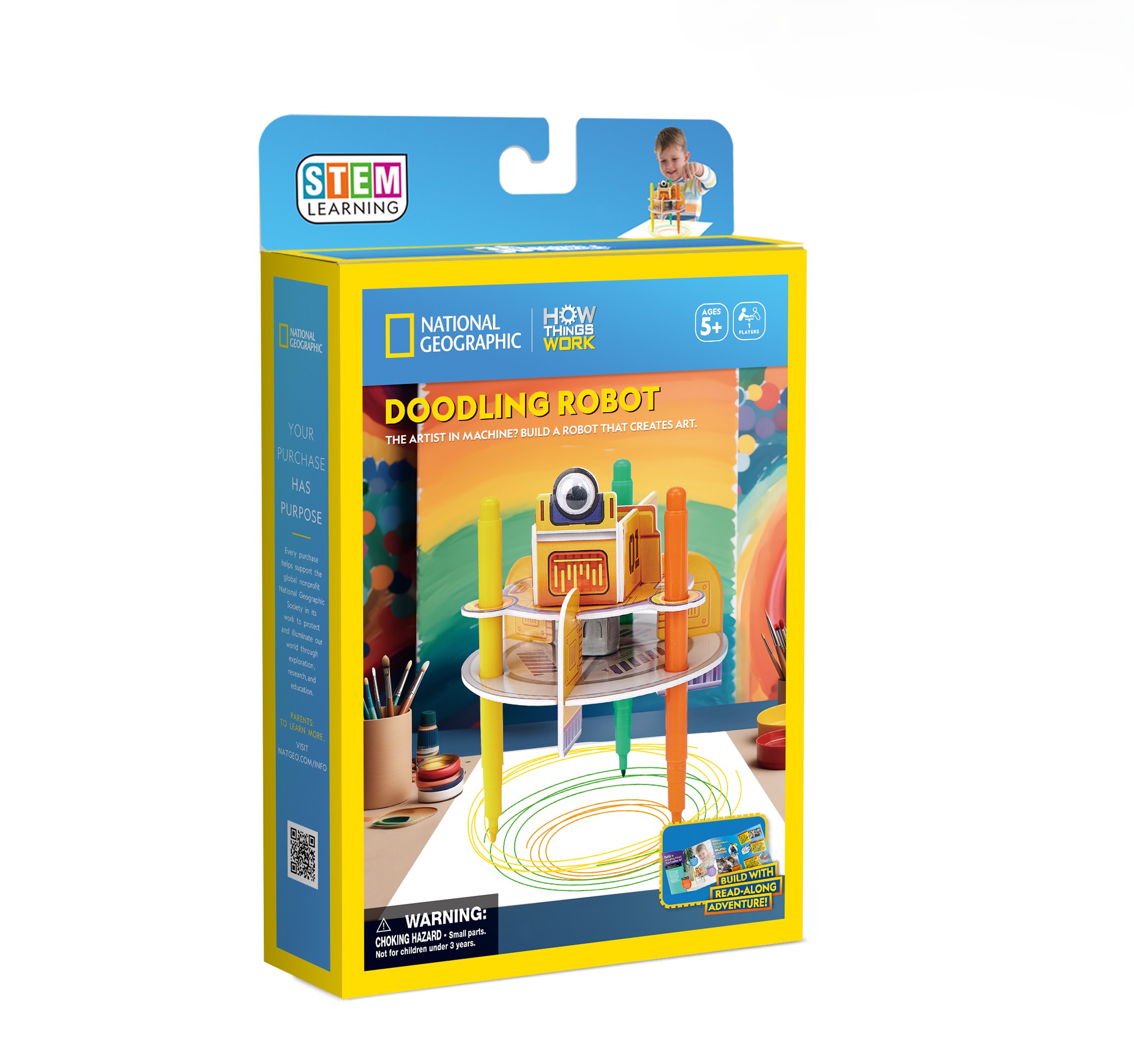 Конструктор CubicFun Рисующий робот 3D - фото 4