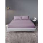Простыня Mrs.Stretch Mr.Jersy Лиловый 160 x 200 см на резинке