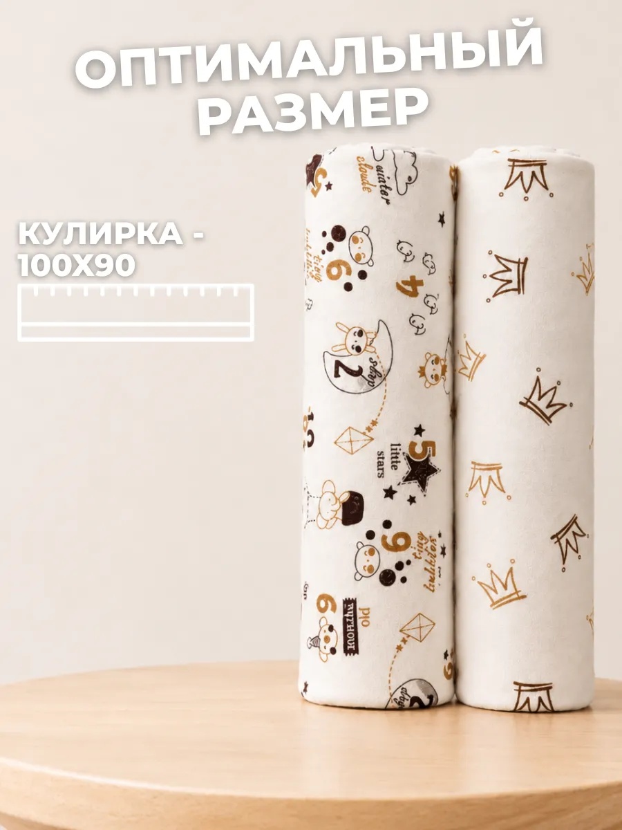 Пелёнка Bestroni 90х100 см 4 шт. - фото 8
