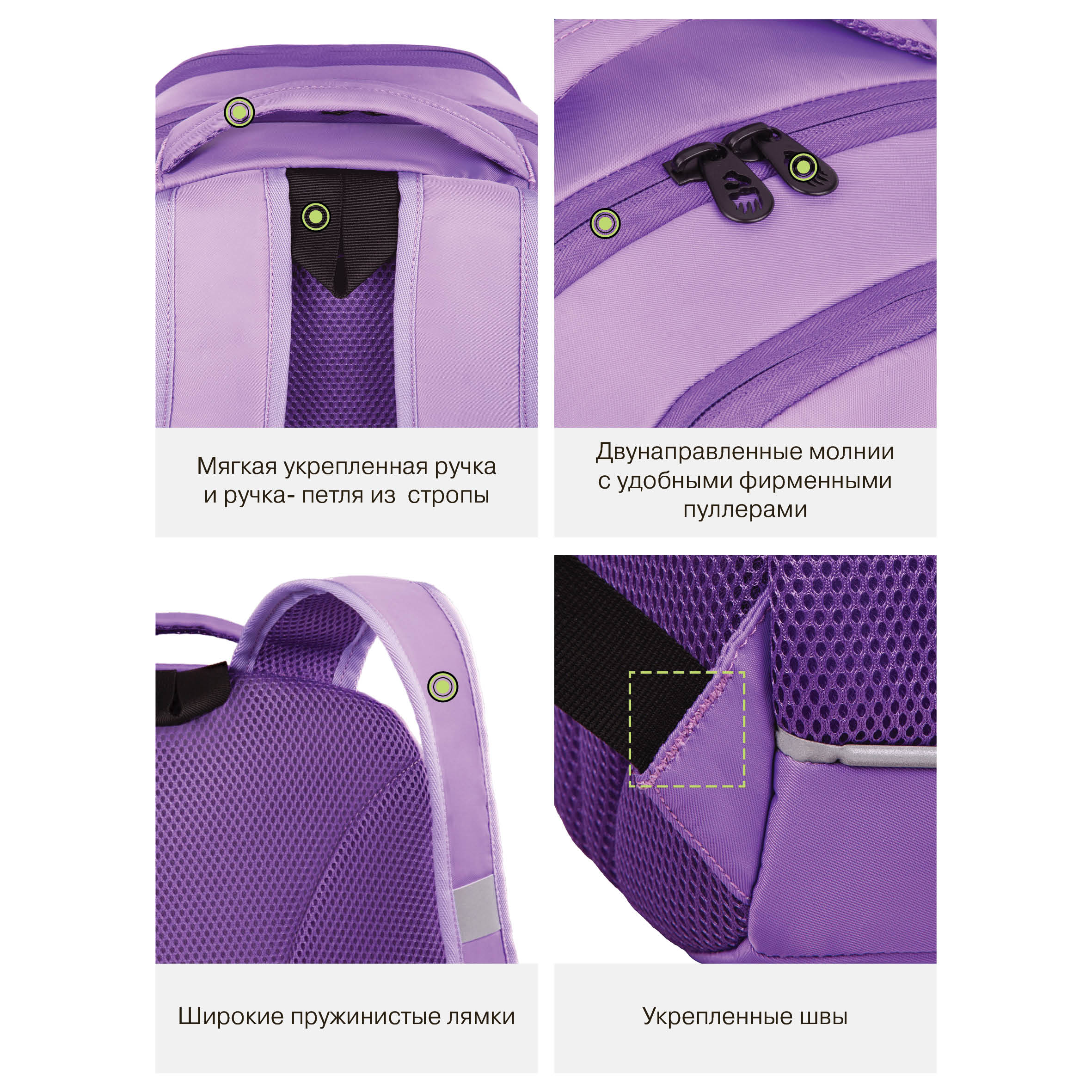 Рюкзак Grizzly для девочки - фото 12