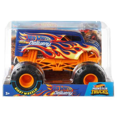 Автомобиль Hot Wheels Monster Tracks Дайри Деливери 1:24