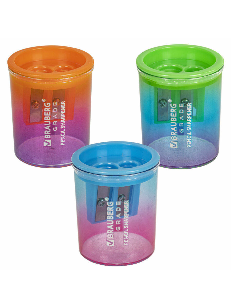 Точилка Brauberg 3 шт. - фото 7