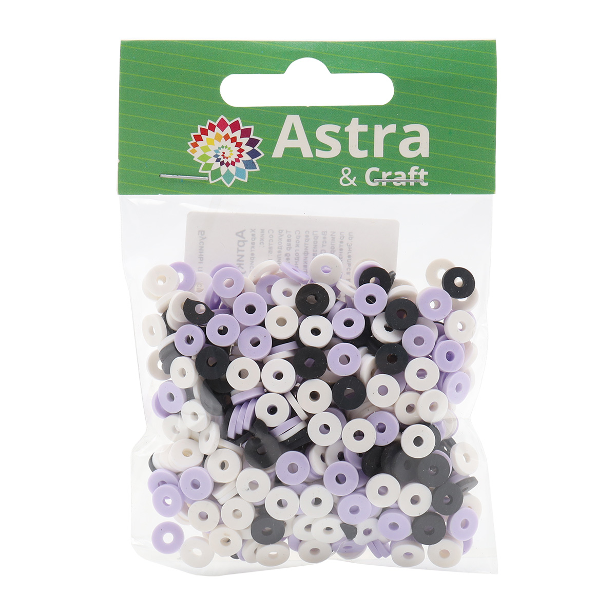 Набор для творчества Astra Craft бусины 6 мм 20г плоские - фото 5