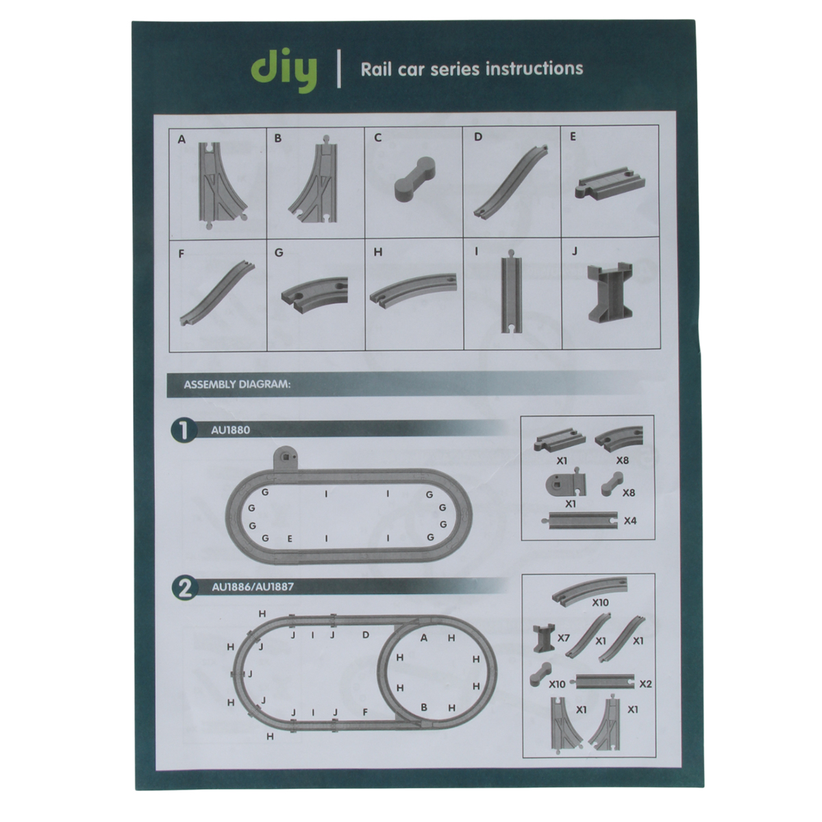 Набор железнодорожный Veld Co 104 см 135619 - фото 15