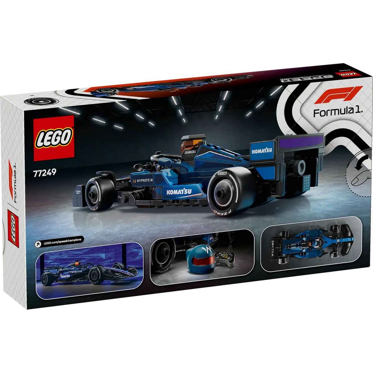 Конструктор LEGO Speed Champions Виллиямс рэйсинг 263 дет. - фото 7