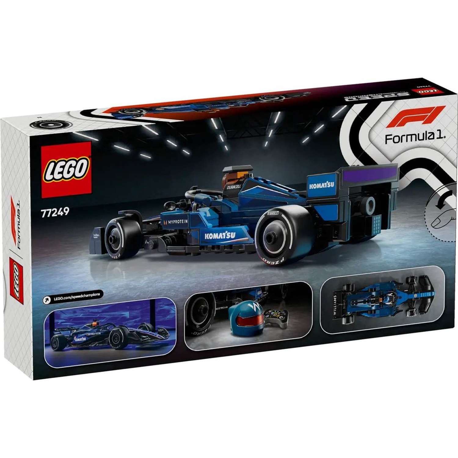 Конструктор LEGO Speed Champions Виллиямс рэйсинг блочный - фото 7