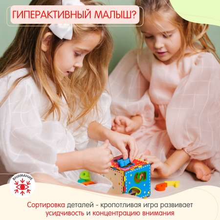 Игрушка Alatoys сортер Кубик