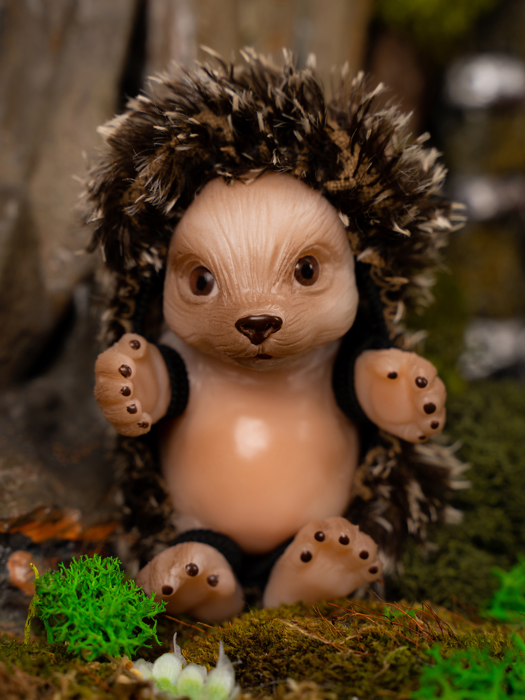 Кукла мини Magic Manufactory Magic Forest Ёж высота 7,5 см 4631169973100 - фото 17