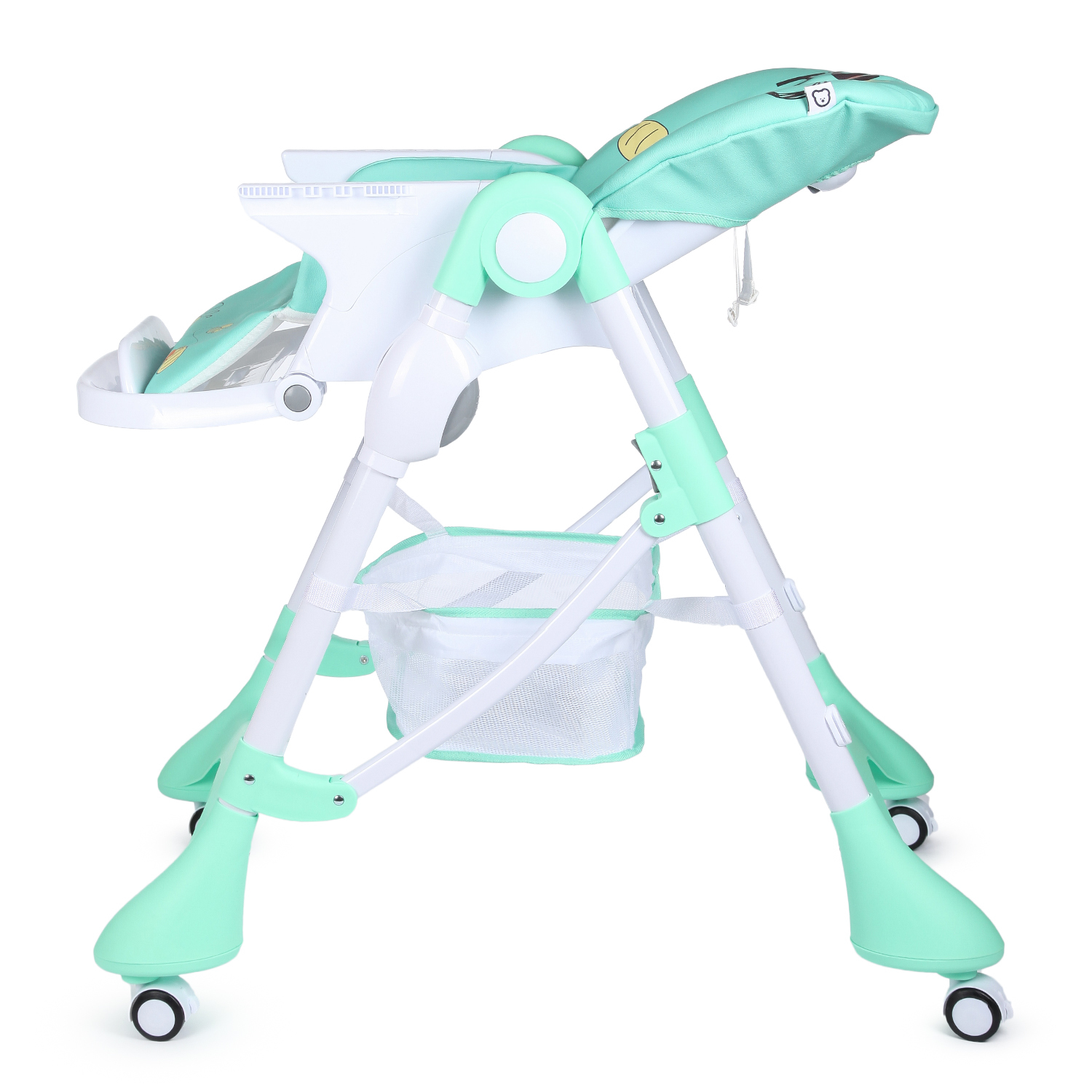 Стульчик для кормления Babyton Animals Green классический - фото 6