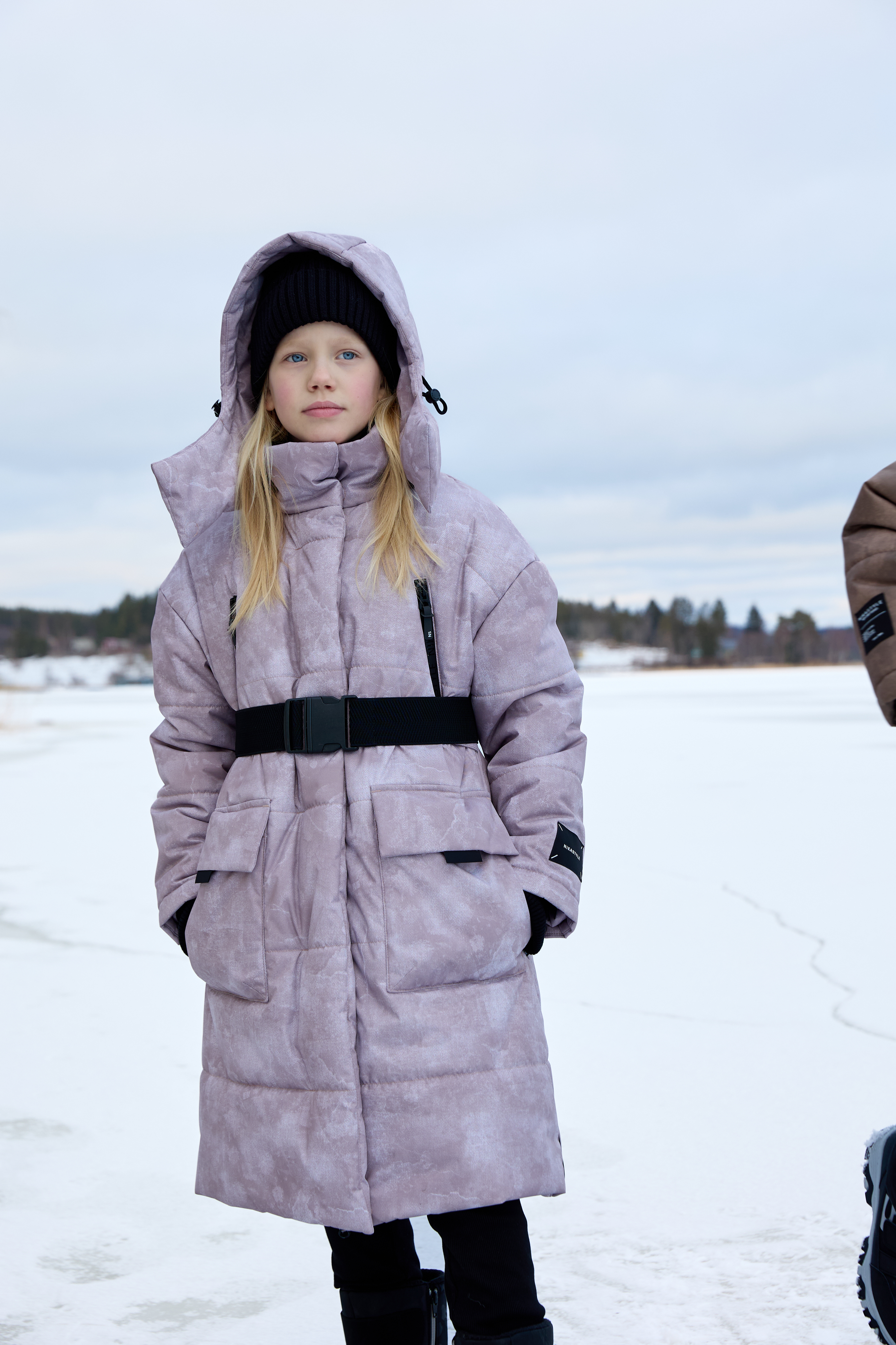 Пальто NIKASTYLE 6з7425 пудра - фото 15