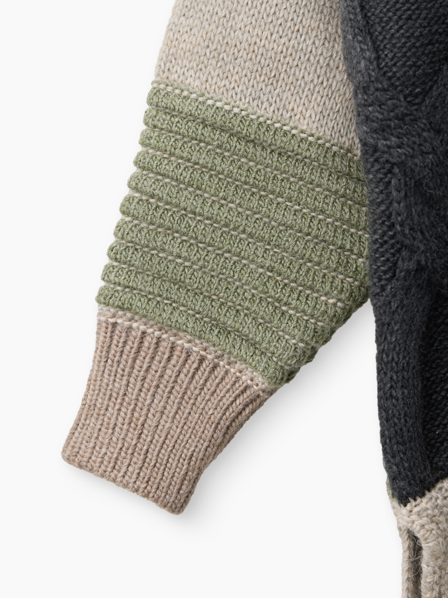 Свитер Happy Baby 88610-1_grey-beige - фото 4