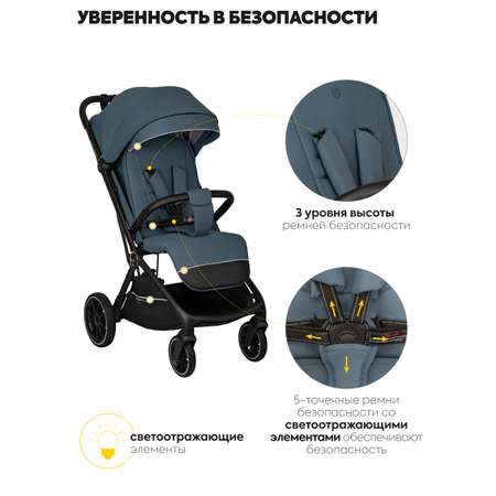 Коляска прогулочная JOVOLA Синий