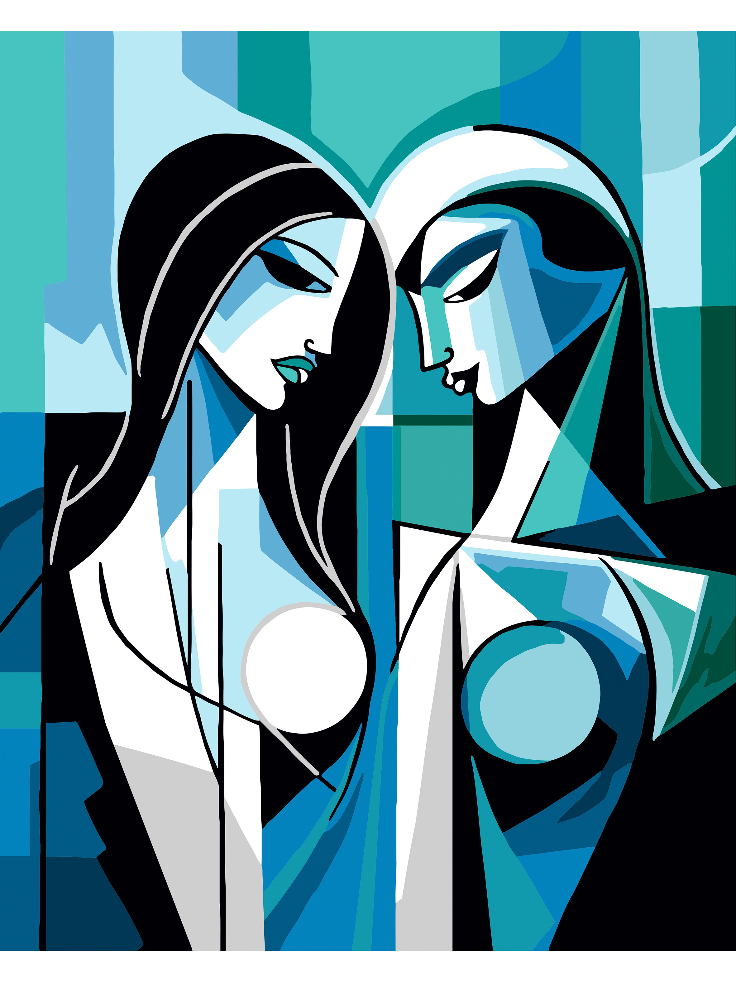 Картина по номерам Art sensation Отражение в ассортименте - фото 2